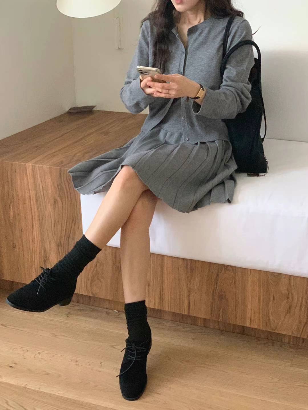 Selena Dress and Sweater Set