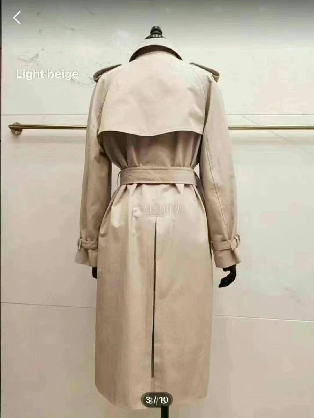 Removable Lining Trench Coat