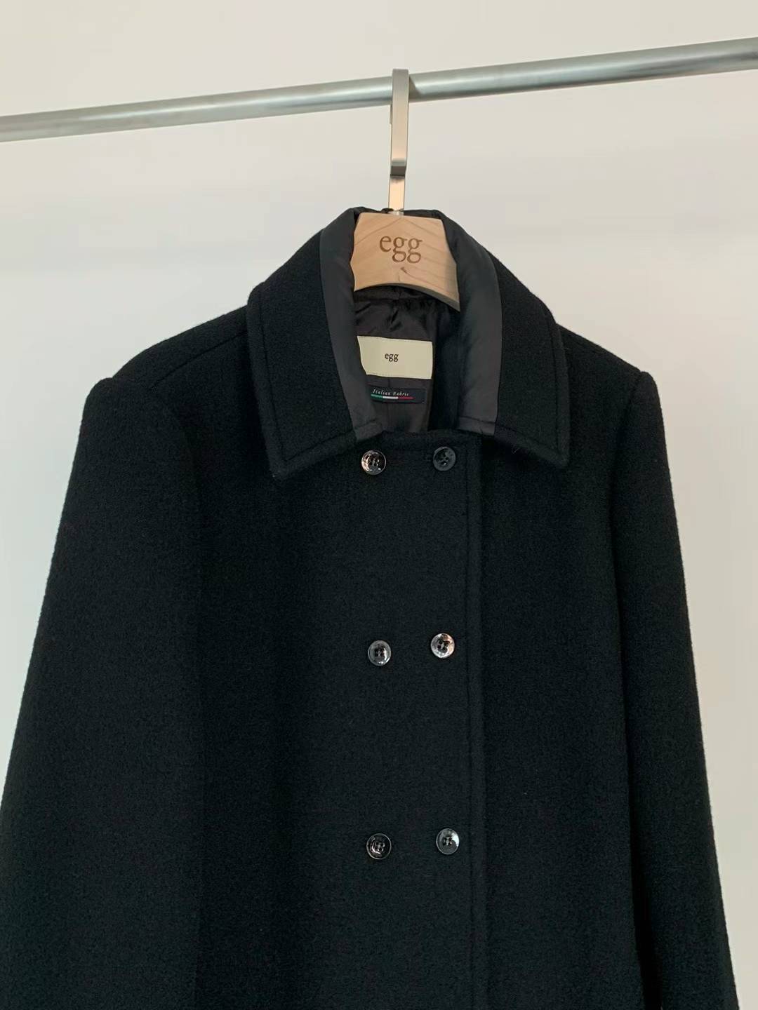 Double Breasted Cashmere Long Coat