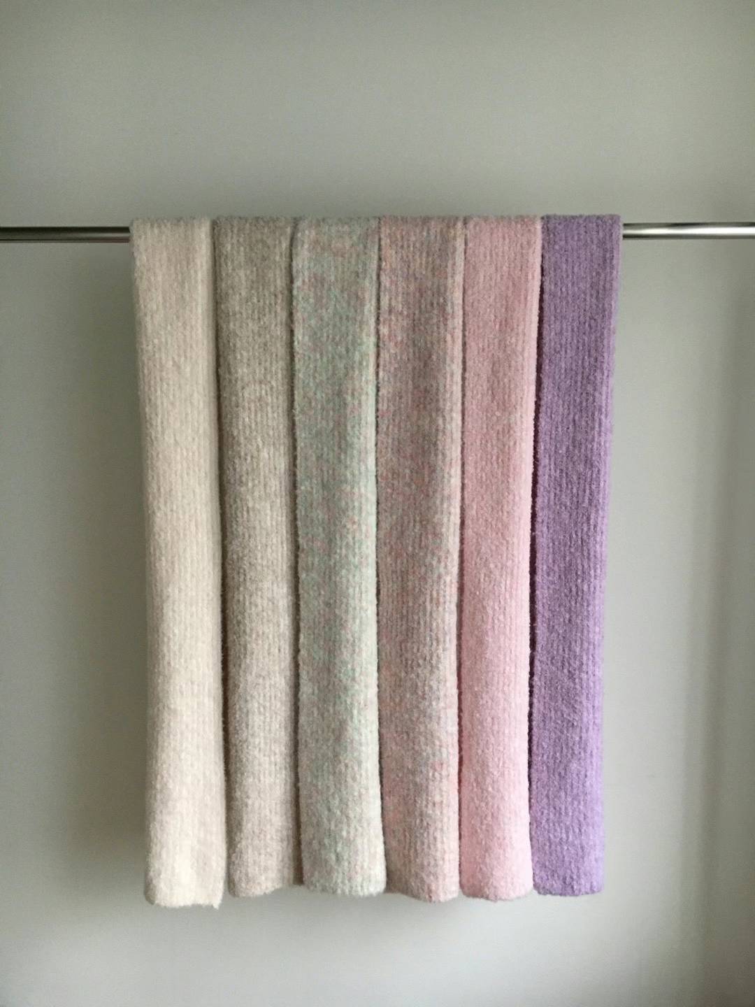 Pastel Marshmallow Scarf - 12 Colours