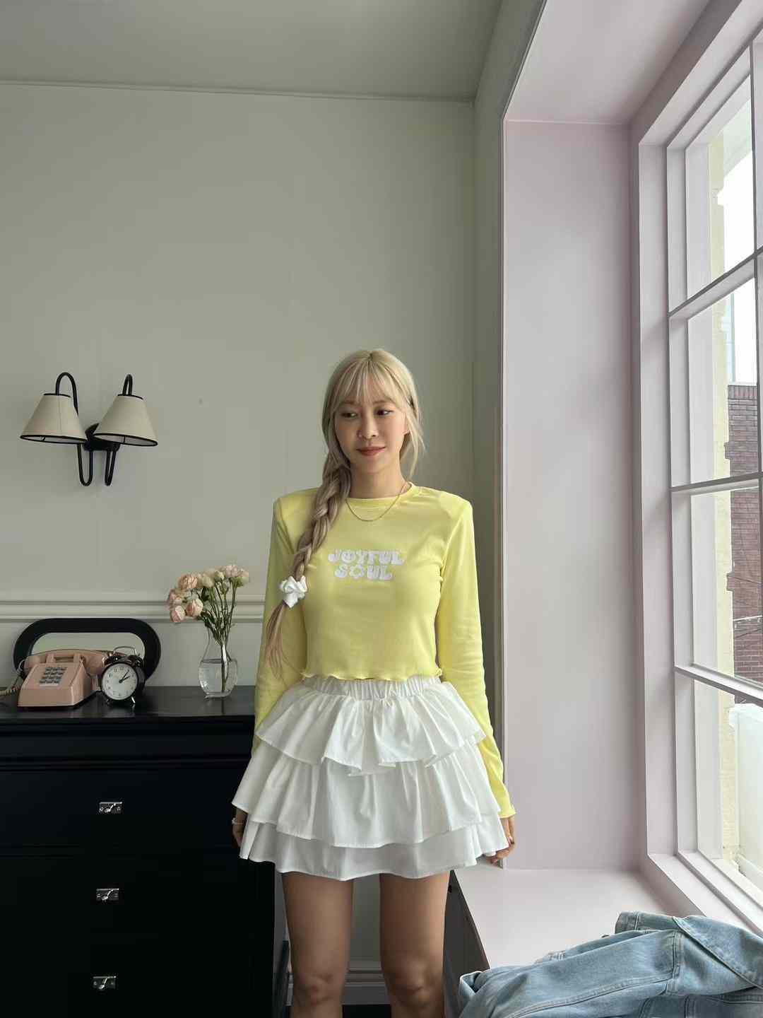 Yuki Cake Layer Ruffle Mini Skirt - 3 colours