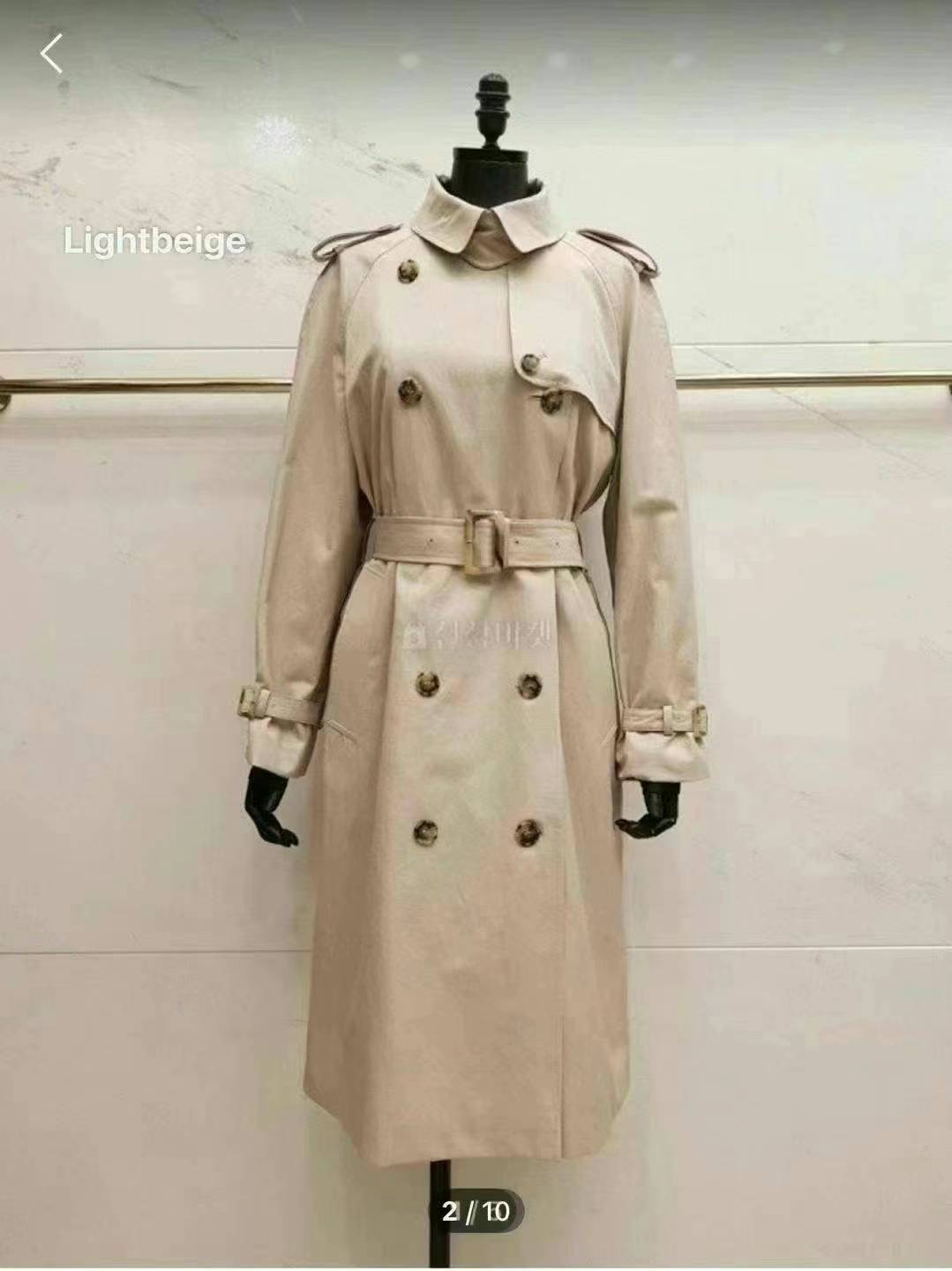 Removable Lining Trench Coat