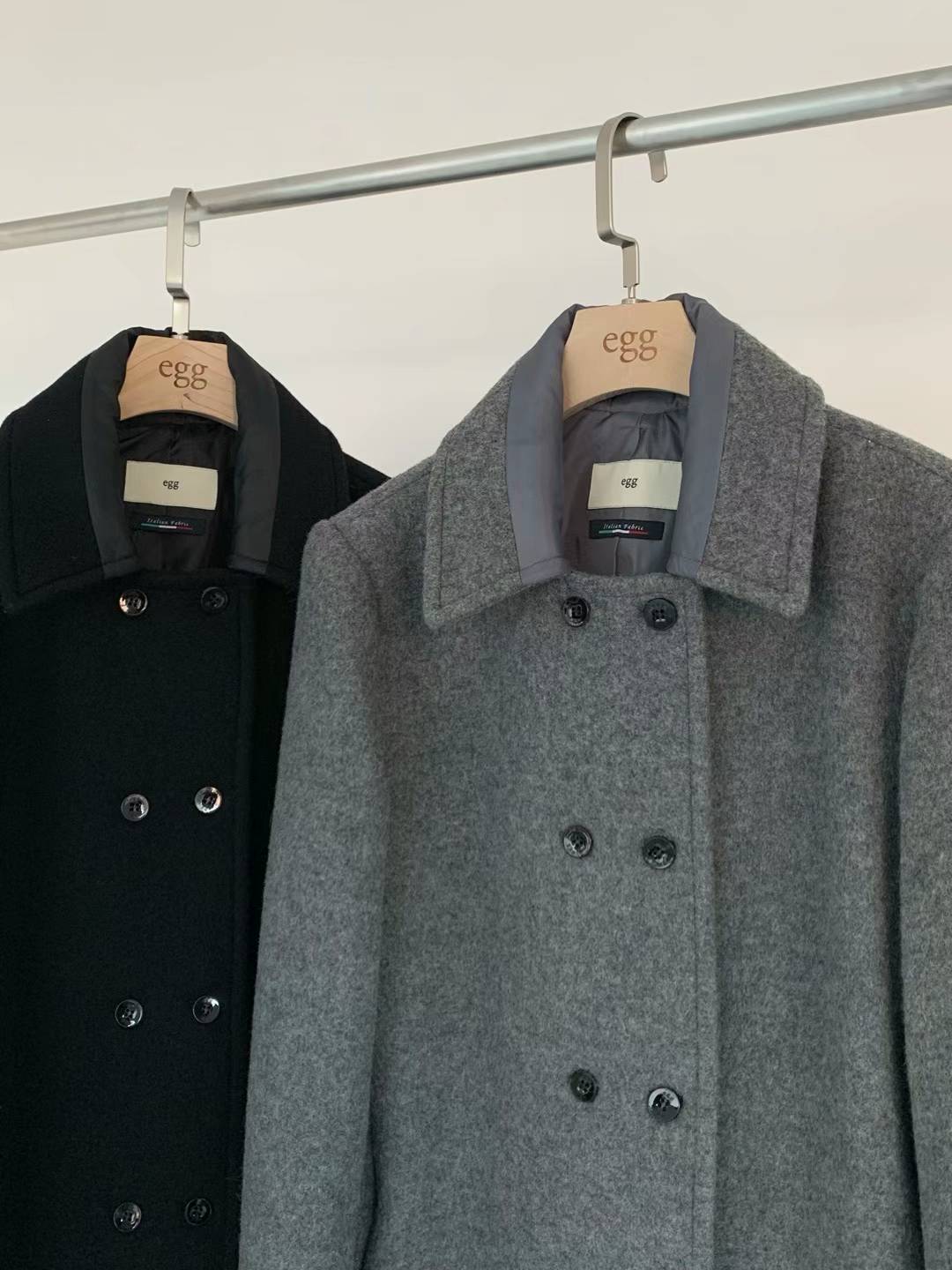 Double Breasted Cashmere Long Coat