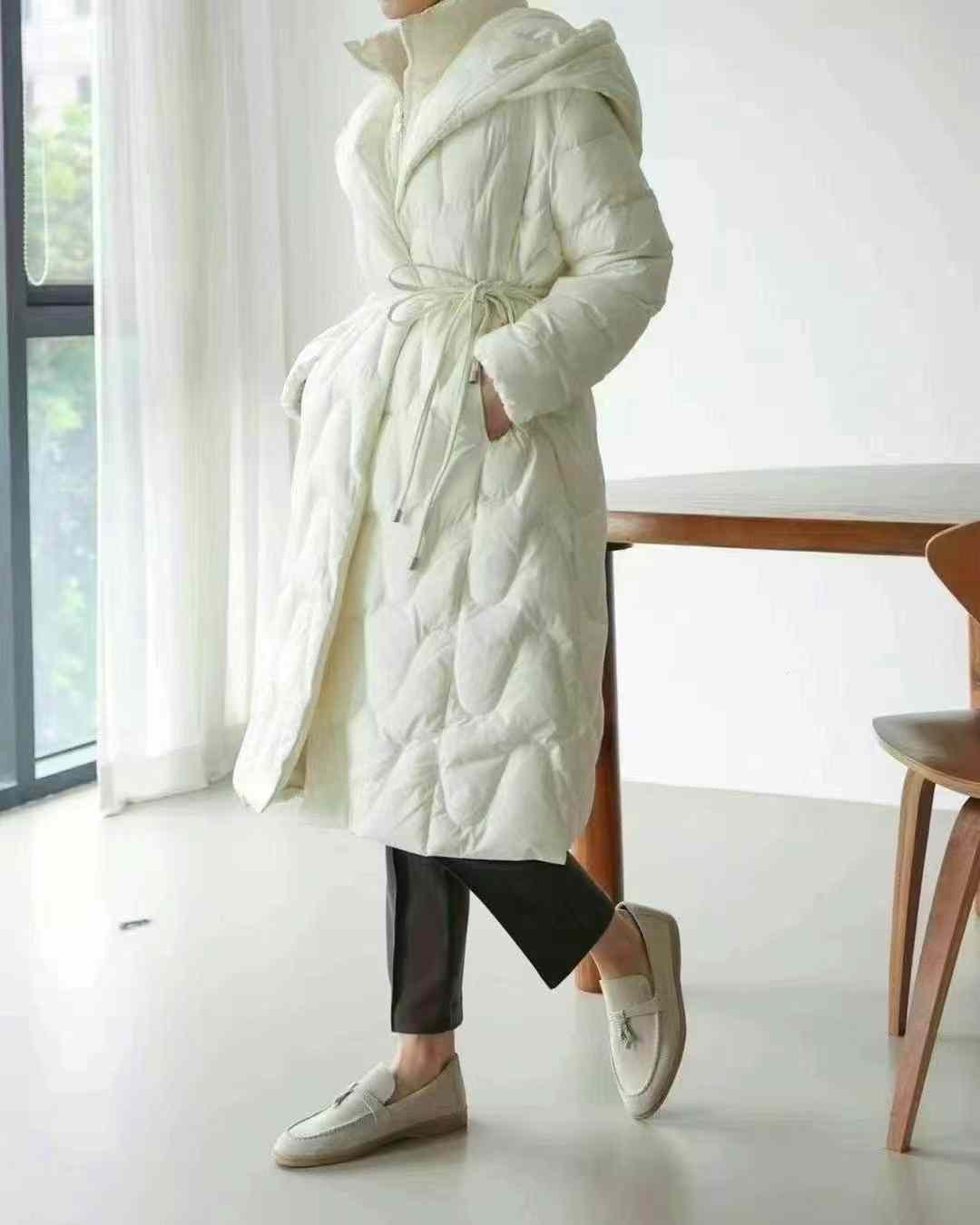 Quitted Long Down Jacket | Sale!