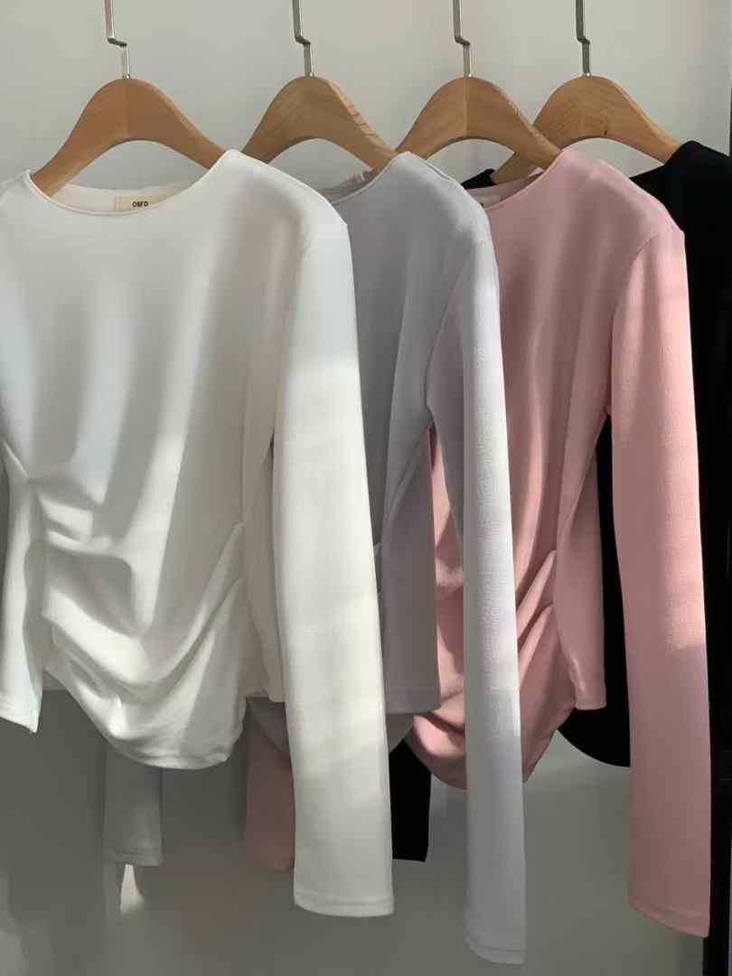 Paper Long Sleeve Top